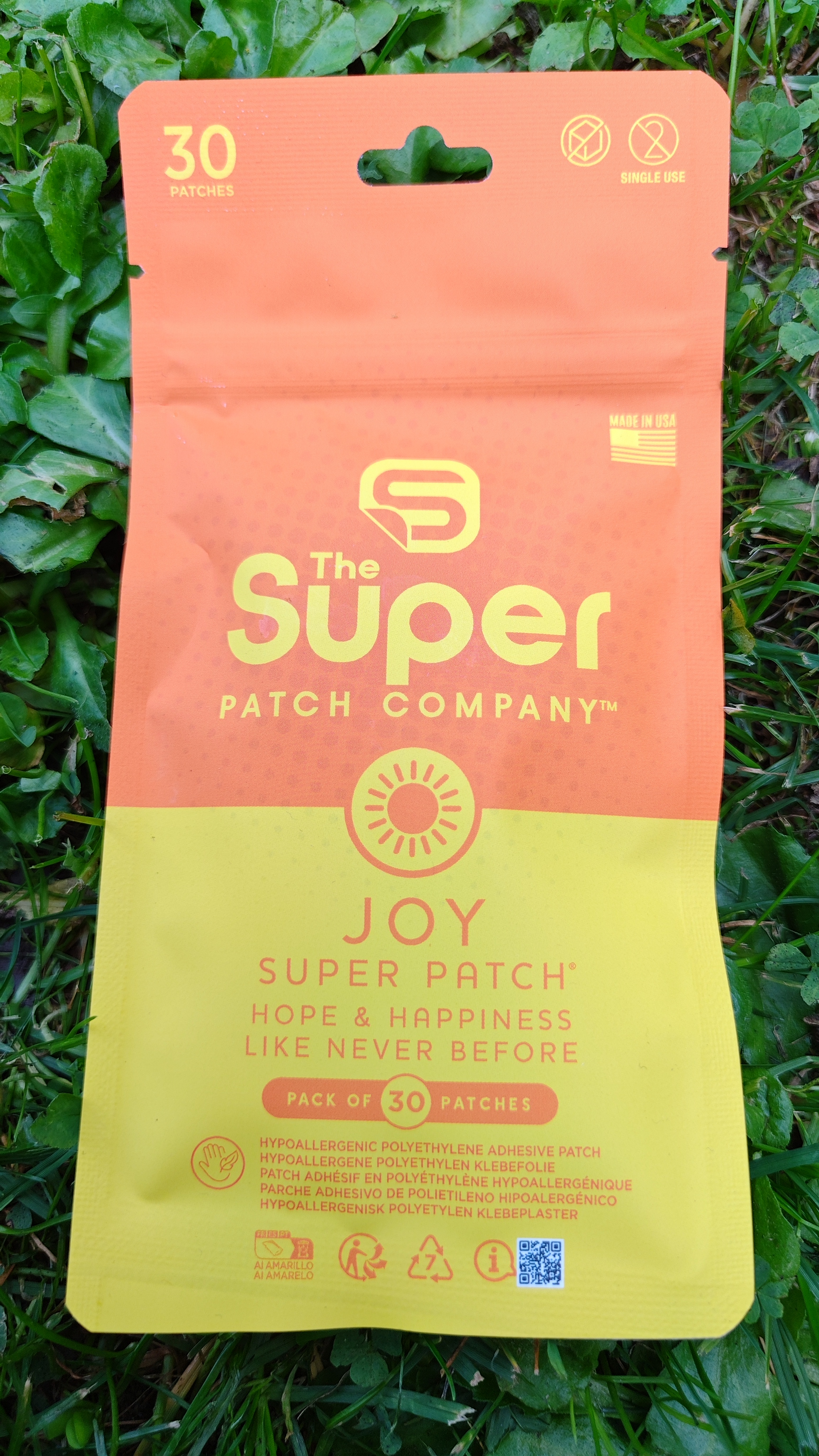 Náplasti The Super Patch Company Joy 30 ks v balení
