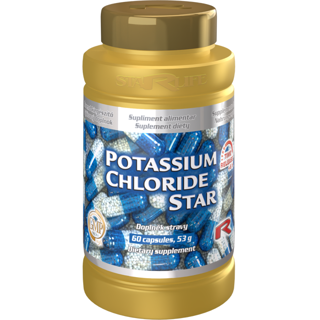 STARLIFE POTASSIUM CHLORIDE STAR 60 cps