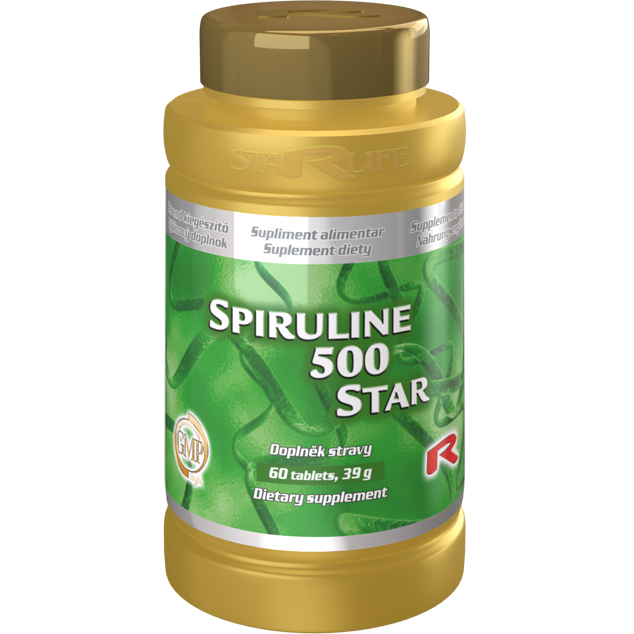 STARLIFE SPIRULINE 500 STAR 60 tbl