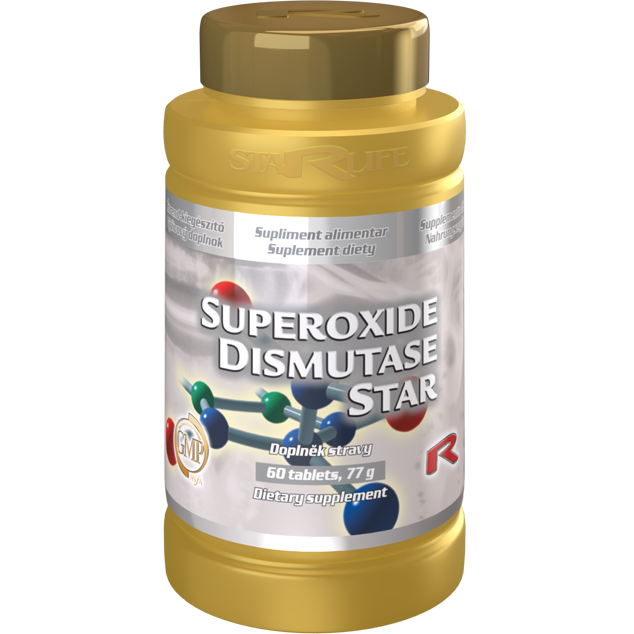 STARLIFE SUPEROXIDE DISMUTASE STAR 60 tbl