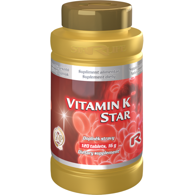 STARLIFE VITAMIN K STAR 120 tbl