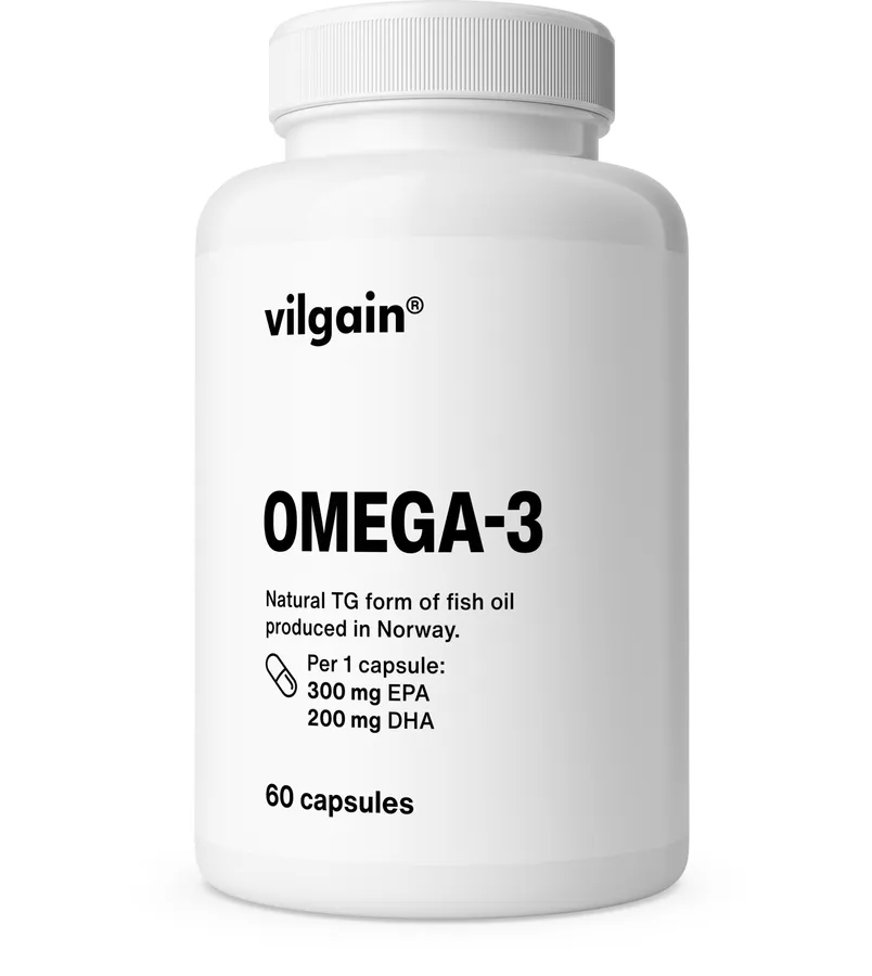 Vilgain Omega 3, 60 kapslí