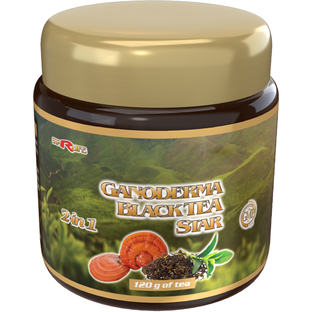 STARLIFE GANODERMA BLACK TEA STAR, 120 g