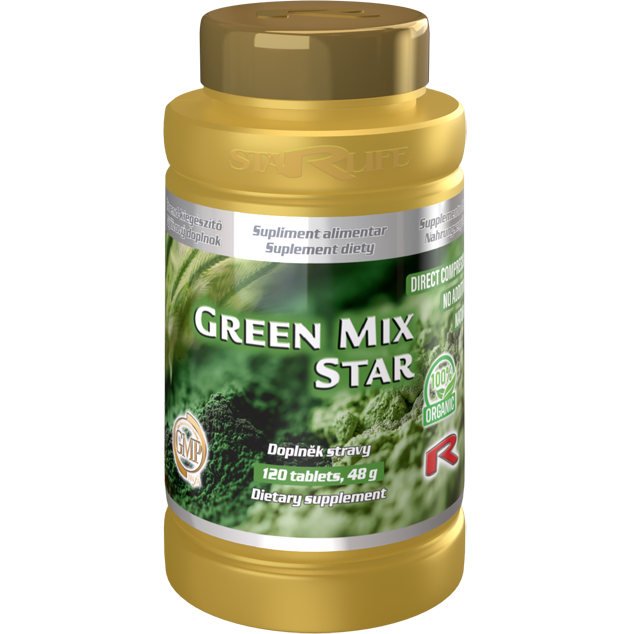 STARLIFE GREEN MIX STAR 120 tbl
