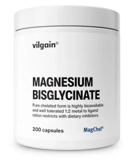 Vilgain hořčík bisglycinát 200 kapslí